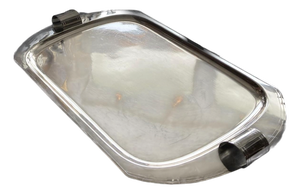 Art Deco Silver-Plated Tray, France, 1930s