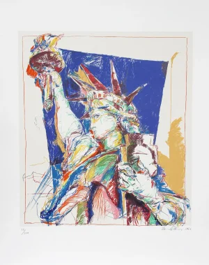 Liberty, Vance Caines Screen Print