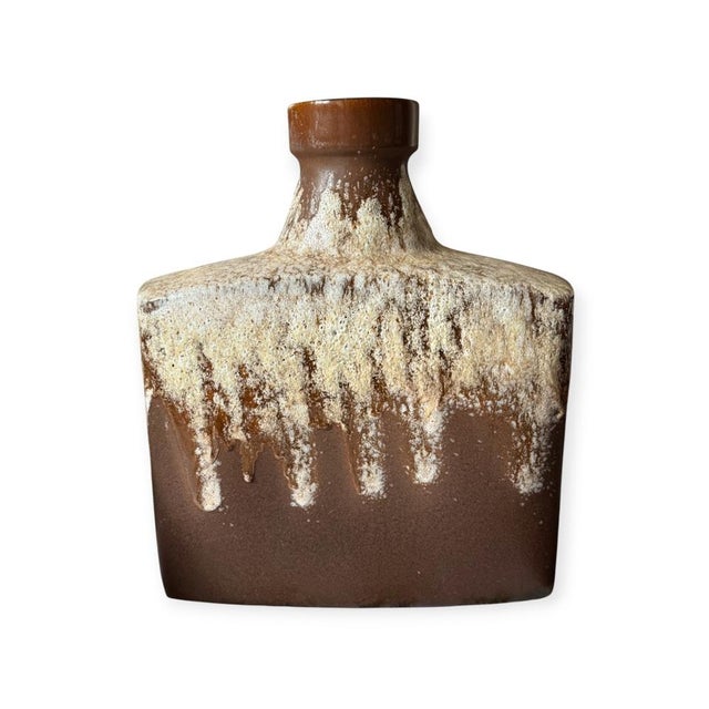 Mid-Century Modern Large West German Ceramic Floor Vase from Scheurich Keramik, 1960s For Sale - Image 3 of 18