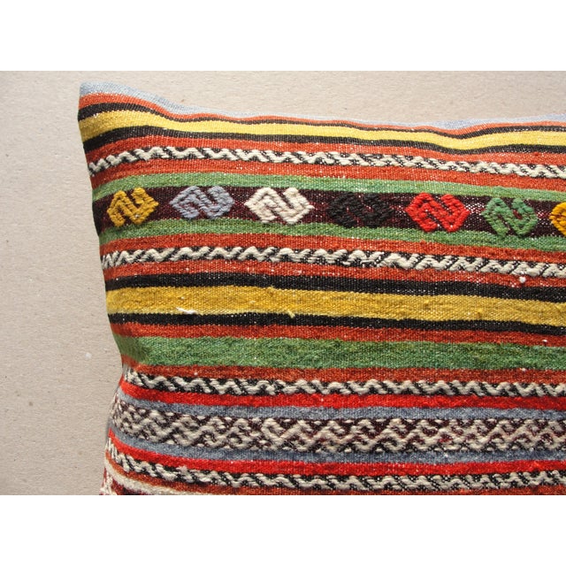 Kilim Rug Pillow Cover For Sale - Image 9 of 13