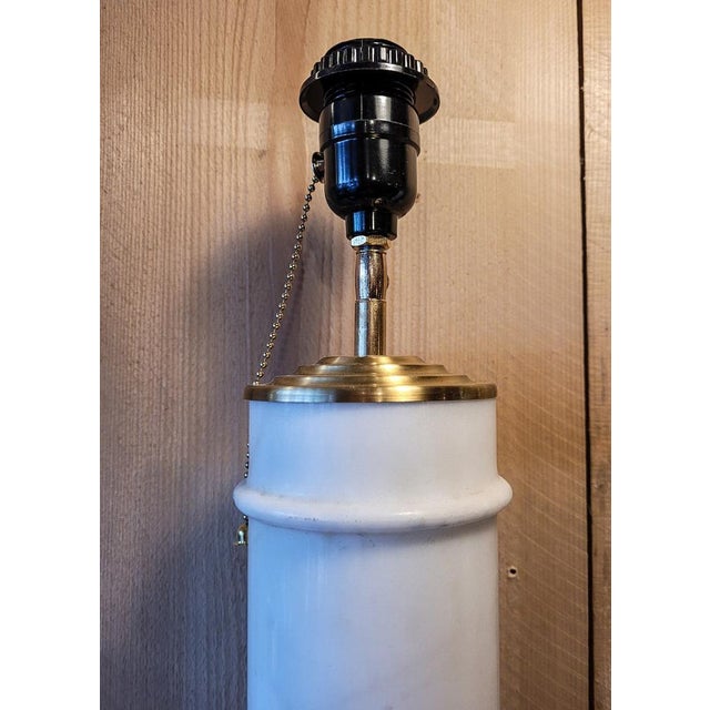 1980s Marble Table Lamps, 1980s, Set of 2 For Sale - Image 5 of 9