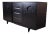 Paul Laszlo for Brown Saltman Ebonized "Treasure Chest" 21-Drawer Dresser or Credenza, Newly Refinished For Sale