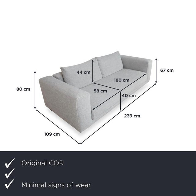 with the COR Moss, you bring the most comfortable model from the German manufacturer into your living room. Designed by...