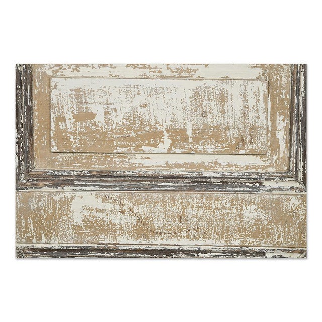 Wooden Cabinet with White Patina For Sale - Image 4 of 7