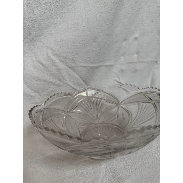 1910 Crystal Candy Dish For Sale In Los Angeles - Image 6 of 8