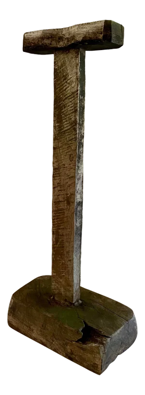 Antique Oil Lamp Stand