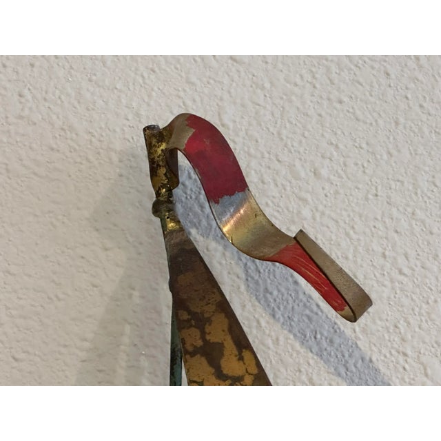 1970s 1970s Curtis Jere Sailboat Wall Sculpture For Sale - Image 5 of 11