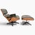 Herman Miller Eames Lounge Chair and Ottoman by Herman Miller – Green Leather For Sale - Image 4 of 11