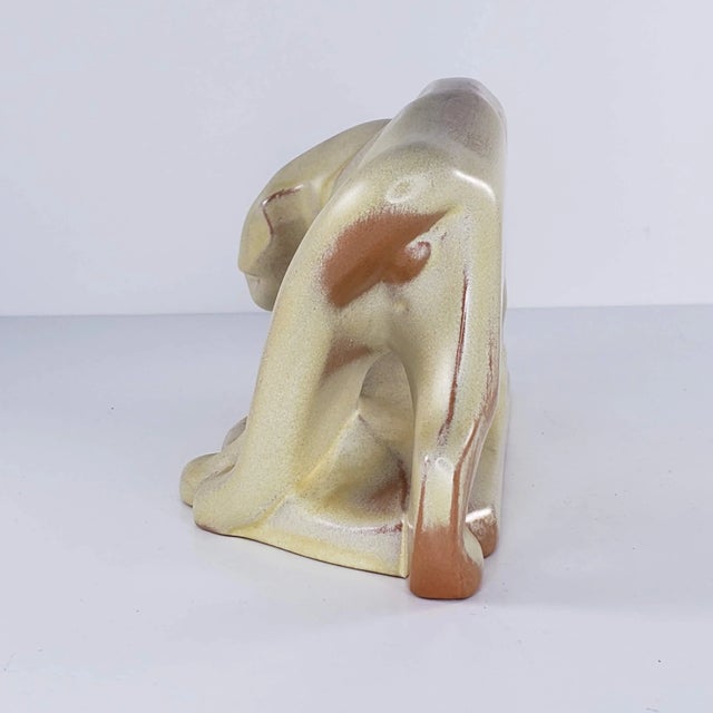 Frankoma Ocelot Bookend Puma Mountain Lion Cougar Desert Gold HTF #112 Hard to find! About 4.5" tall. Great condition. No...