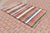 Hand Knotted Oushak Vintage Striped Pattern Turkish Kilim Runner - 4x7 Ft Size: 4.1 x 6.6 ft ( 125 x 202 cm) 49 x 80...