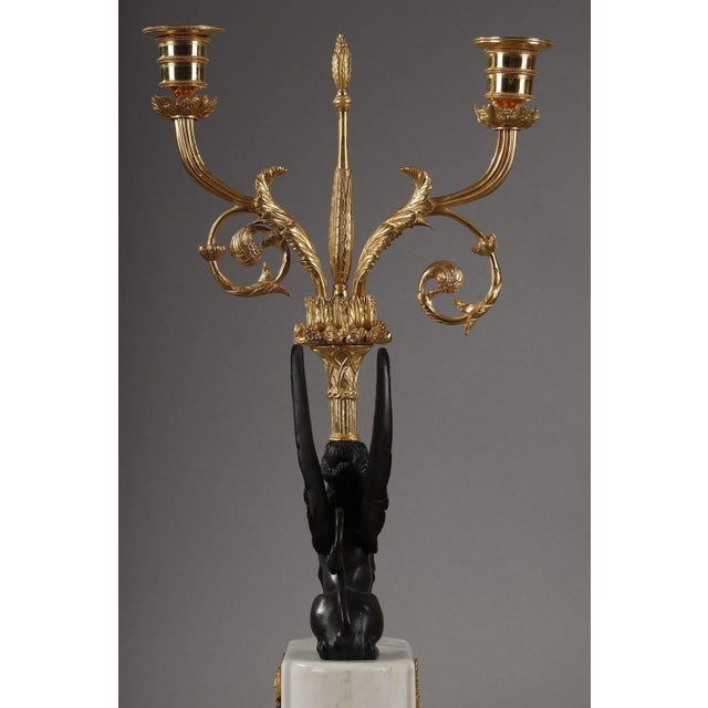 Spinx Candleholders, Set of 2 For Sale - Image 10 of 18