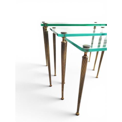 Nesting Tables from Maison Bagues, Set of 3 For Sale - Image 3 of 6