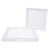 This tray set has an elegant square shape. The smooth wood is finished in a high gloss White lacquer. The simplicity of...