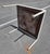 Orange 1970s Richard Schultz Style Knoll Aluminum and Orange Enamel Side-Coffee Table For Sale - Image 8 of 18