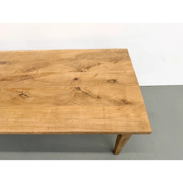 Large Oak Dining Table, 1950s For Sale - Image 18 of 18