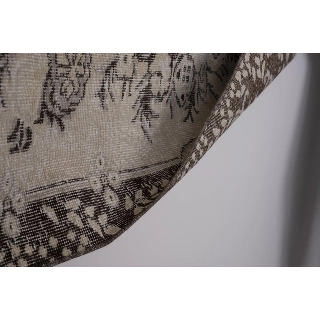 Hand Knotted Wool Turkish Sparta Rug 6'4'' X 9'11'' For Sale - Image 10 of 12