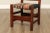 Wood Gustav Stickley Antique Mission Pair Oak V Back Side Chairs For Sale - Image 7 of 12