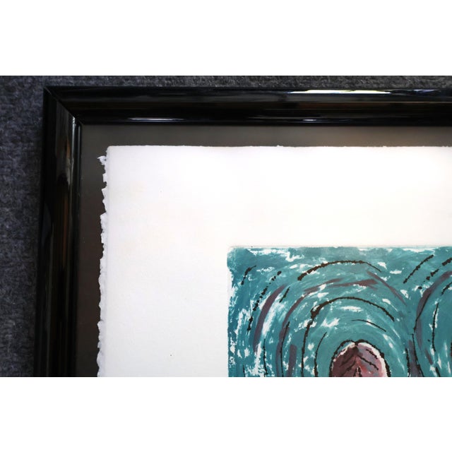 Printmaking Materials David Hostetler Signed & Numbered "Asherah Grove" Lithograph, 1995, Edition 1/6 For Sale - Image 7 of 10