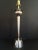 Mid-Century Modern Mid-Century Nickel Plated Tower Lamp For Sale - Image 3 of 3
