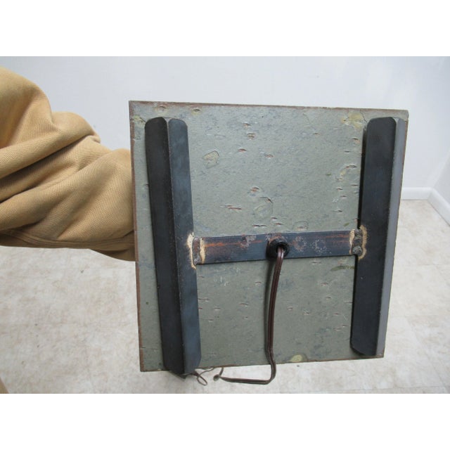 Custom Black Smith Wrought Iron Willow Branch Floor Lamp For Sale - Image 10 of 11