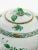Chinese Bouquet Apponyi Green Porcelain Tea Set from Herend Hungary, Set of 11 For Sale - Image 5 of 6