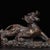 Bronze Mythical Beast Sculpture, Guardian Lion or Pixiu For Sale - Image 4 of 10