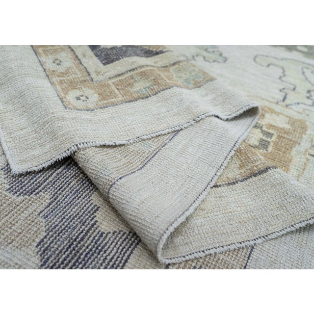 Turkish Oushak Rug 13'1" x 15'2" #20303 For Sale In Houston - Image 6 of 8