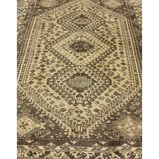 Textile Keivan Woven Arts Vintage Persian Shiraz 5'2 X 7'9 For Sale - Image 7 of 13