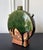 Modern Modern Japanese Studio Pottery Oribe Moon Flask Vase by Ken Matsuzaki For Sale - Image 3 of 18