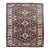 Vintage Kazak Medallions Tribal Rug 6 x 6.9 For Sale