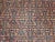 Oxblood Red Vintage Persian Bidjar Rug, All-Over Herati Geometric Pattern, in Midnight Blue & Rust-Red, 9’ X 12’ For Sale - Image 8 of 12