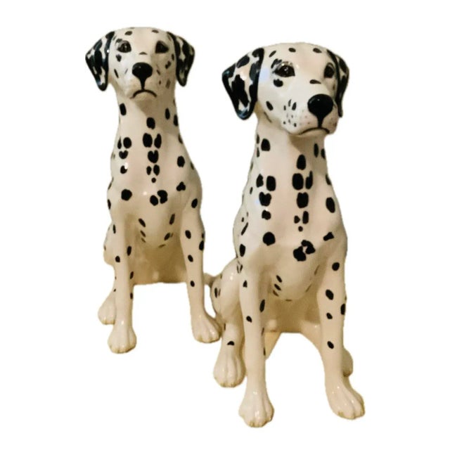 Royal Doulton Dalmatian Statues Made in England - A Pair For Sale In Miami - Image 6 of 9
