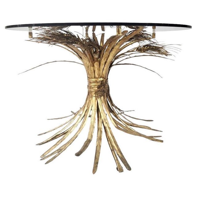 Sheaf of Wheat Side Table in the style of Chanel, 1970 For Sale - Image 9 of 9