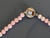 Antique Angel Skin Necklace Coral With Gold Tone Clasp, 30" For Sale - Image 4 of 4