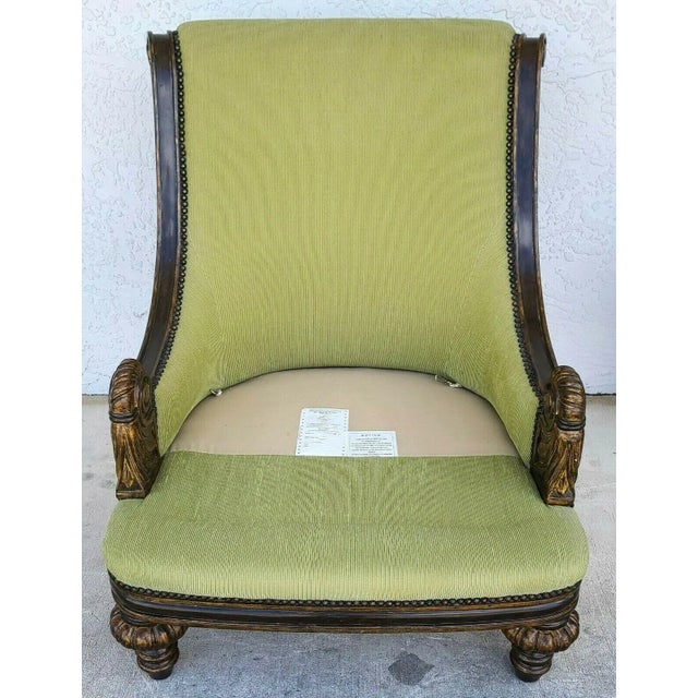 Marge Carson Huntington Manor Statement Lounge Chair For Sale - Image 9 of 11