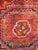 Red Small Mid-Century Azerbaijan Rug, 1950s For Sale - Image 8 of 16