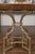 Silver Midcentury French Silver Leaf Iron Table with Glass Top and Greek Key Motifs For Sale - Image 8 of 12