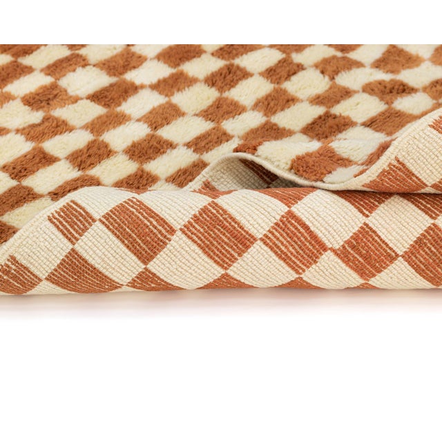 Textile Hand-Knotted Wool Premium Rug by Azele Studio For Sale - Image 7 of 11