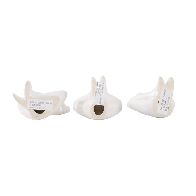 2020s Contentment Ceramic Sculpture- Set of 3 For Sale - Image 5 of 11