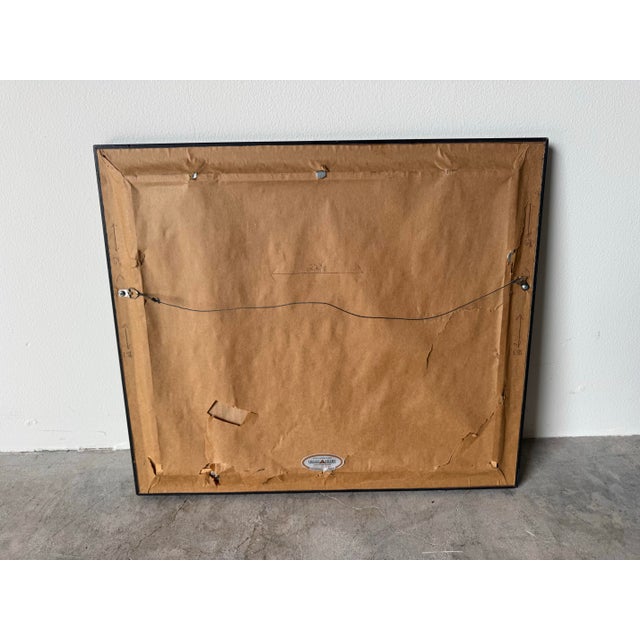 Kenneth Baker (South African, 1931–1995) Town Street Scene Oil on Board Painting, Framed For Sale - Image 11 of 11