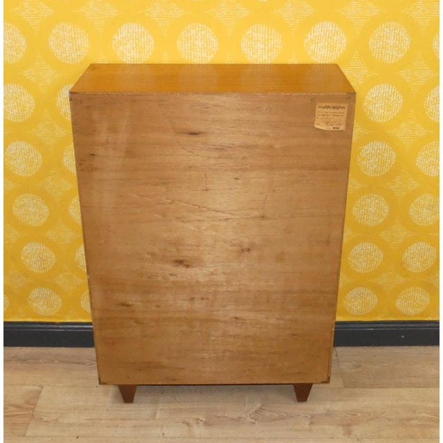 Brown Vintage Display Cabinet in Walnut, 1960s For Sale - Image 8 of 13