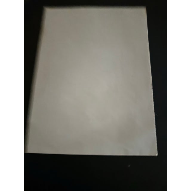 1970s David Goines Chez Panisse Cafe and Restaurant Print For Sale - Image 6 of 7