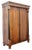 Biedermeier Armoire, Walnut Veneer and Full Columns, Austria, circa 1820 For Sale