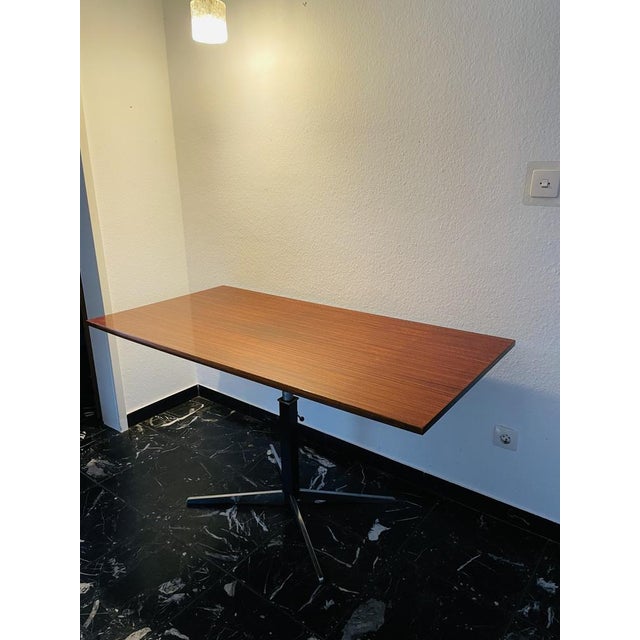 Height Adjustable Dining Table, 1960s For Sale - Image 14 of 14