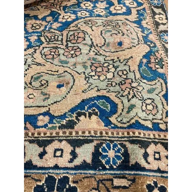 Persian 1930's Vintage Persian Khorassan Rug , 10' X 13' For Sale - Image 3 of 7