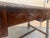 19th Century Spanish Baroque Style Oak Library Table or Desk For Sale - Image 9 of 11