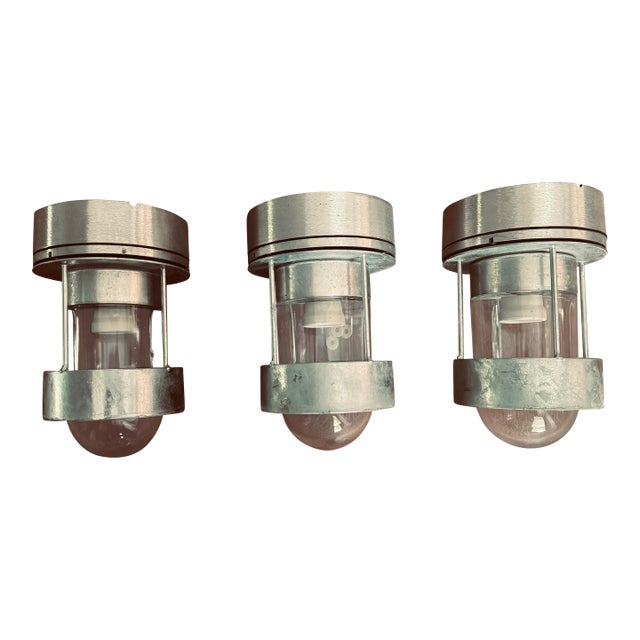 1990s New Old Stock Louis Poulsen Lights - Set of 3 For Sale