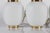 Gold Opaline Glass and Brass Pendant Lamp by Bent Karlby for Lyfa, 1960s, Set of 4 For Sale - Image 8 of 11