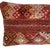 Crafted from an authentic vintage Turkish rug, this one-of-a-kind lumbar pillow brings rich texture, timeless...