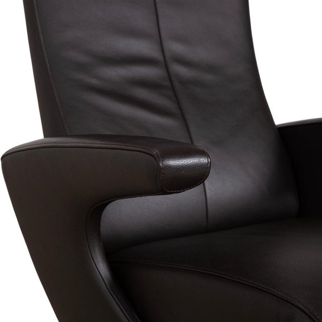 Animal Skin Leather Lounge Chair from FSM Smile For Sale - Image 7 of 15